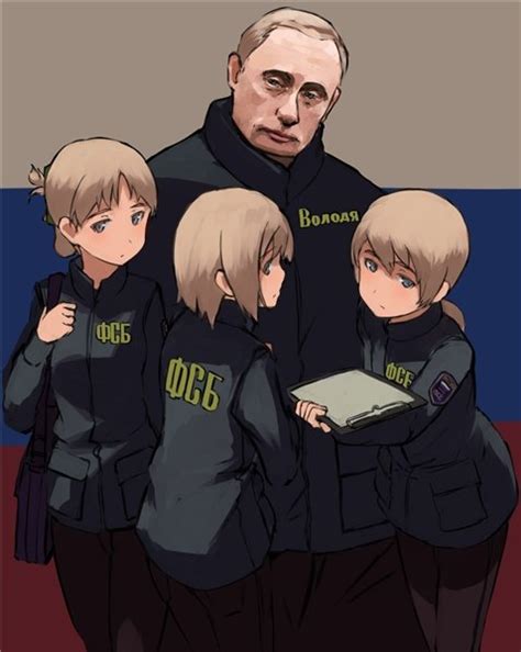 vladimir putin (original and 1 more) drawn by shibafu_(glock23) | Danbooru