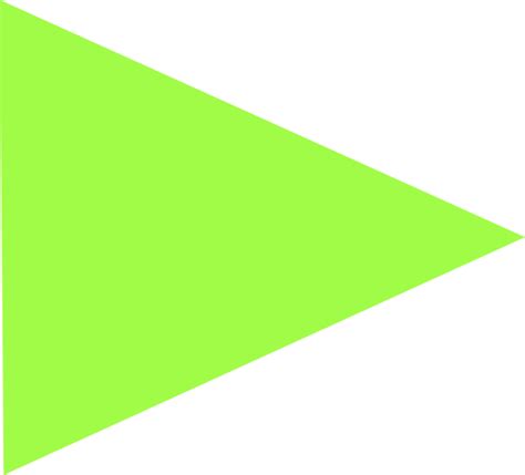 Green Triangle Clip Art N3 free image download