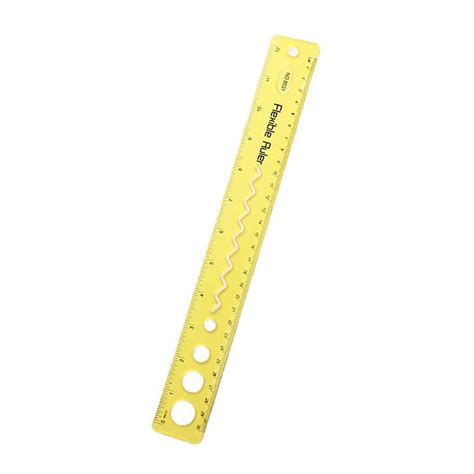 BCMMKLPP Multi Functional Flexible Bendable Rulers,Straight Edge Ruler Soft Ruler for School ...