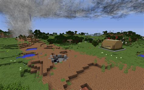 Minecraft fire tornado