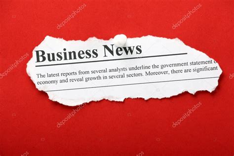 Business News Headlines — Stock Photo © thinglass #30626497