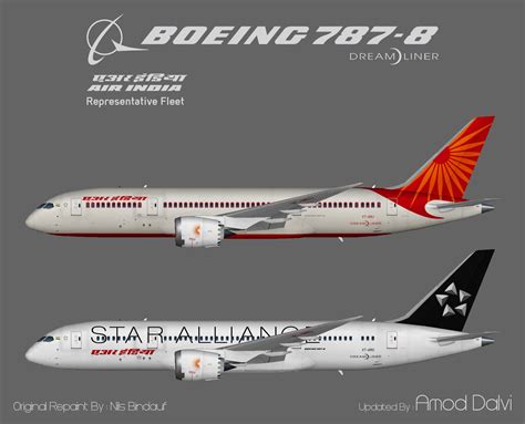 Air India Boeing 787-8 – Amod/Nils – Juergen's paint hangar