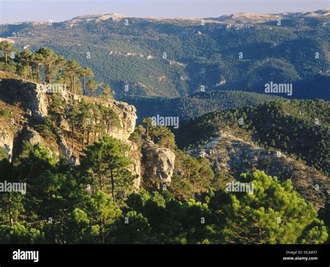 Alcaraz Mountain Range in Albacete province. Castilla-La Mancha, Spain Stock Photo - Alamy