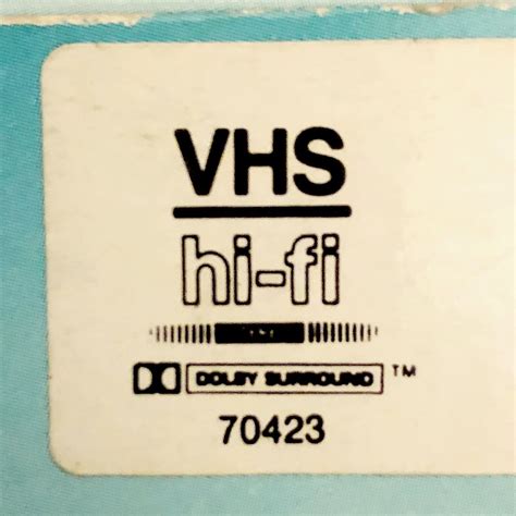 VHS hi-fi sticker | Vhs, Video tapes, Vhs tapes