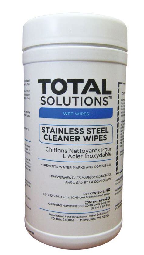 Advantage Maintenance Products :: Stainless Steel Cleaner Wipes