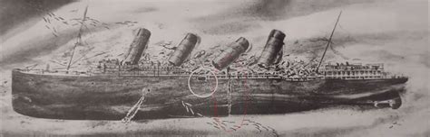 Did the RMS Lusitania break in half when it sank? : r/titanic