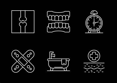 Nursing Home Vector Icon Set 17483122 Vector Art at Vecteezy