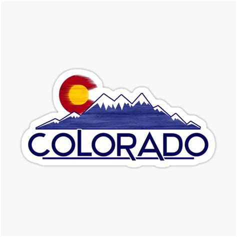 Colorado Stickers | Redbubble