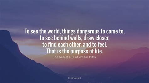 4 Inspirational Quotes From ‘The Secret Life of Walter Mitty’ | Secret quotes, Life of walter ...