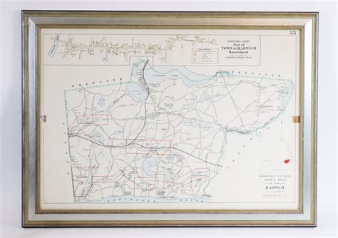 Map of Harwich, Massachusetts - Lannan Gallery