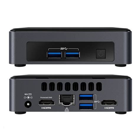 Intel NUC Mini PC - Core i7 8th Gen VPRO Slim (500GB/8GB) W10 Pro ...