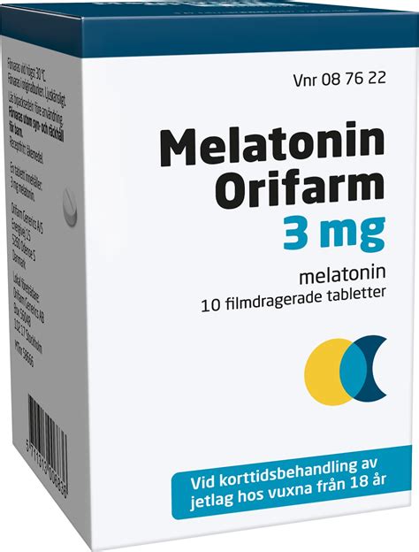 Köp Melatonin Orifarm 3mg Melatonin 10 tabletter | Apohem