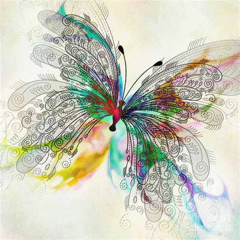 Butterfly Digital Art by Klara Acel