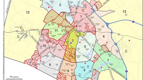 Lexington council moves forward new district boundaries | Lexington ...