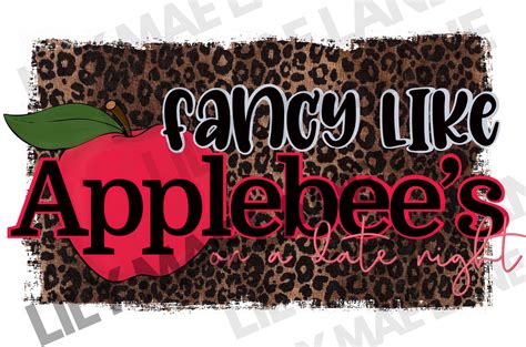 Fancy like PNG instant Download fancy like Applebees digital | Etsy