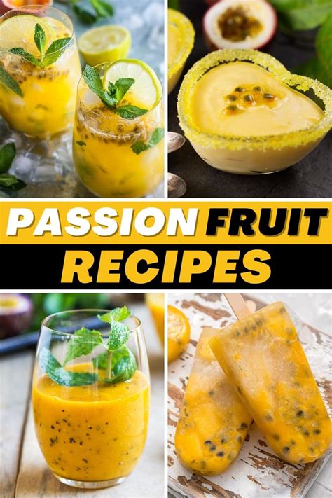 20 Fresh Passion Fruit Recipes - Insanely Good