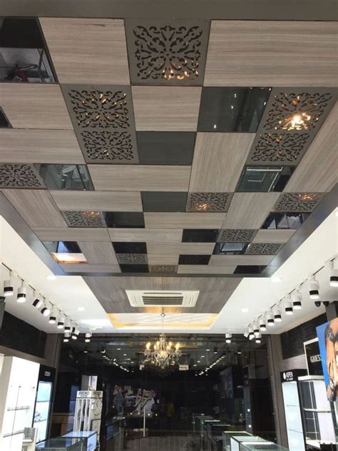 AA1060 Material Interior Ceiling Tiles Aluminum Perforated panels in ...