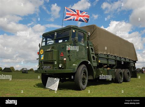 A 1943 Leyland Hippo 6x4 10 ton cargo truck. Lincolnshire, England ...