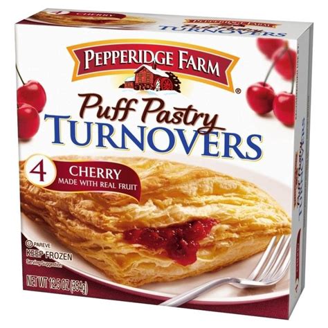 Pepperidge Farm Cherry Frozen Puff Pastry Turnovers - 4ct/12.5oz #frozenpuffpastry Pepper ...