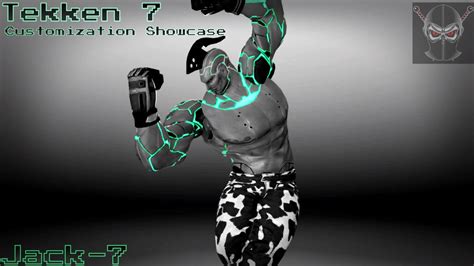 Tekken 7 Customization Showcase: Jack-7 - YouTube