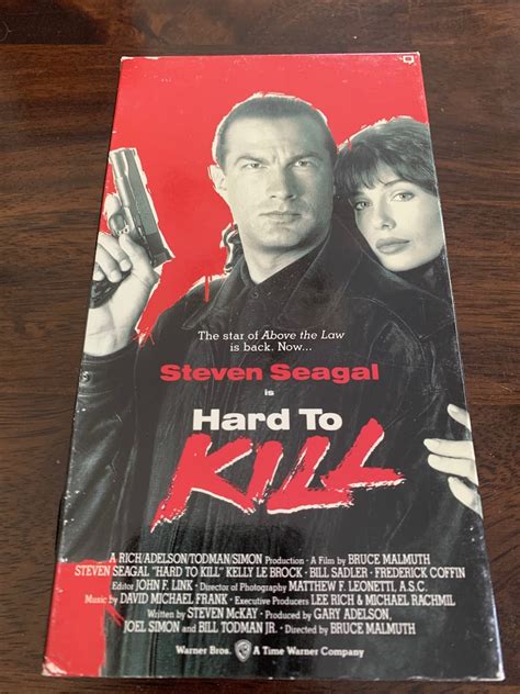 Hard To Kill VHS Steven Seagal | Etsy