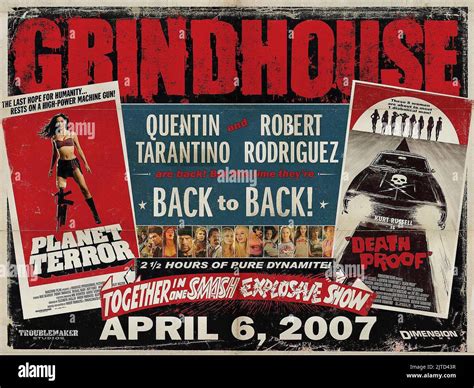 MOVIE POSTER, GRINDHOUSE, 2007 Stock Photo - Alamy