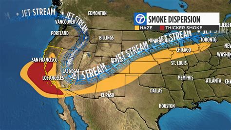 Smoke from California wildfires travels across US to Chicago | abc7news.com