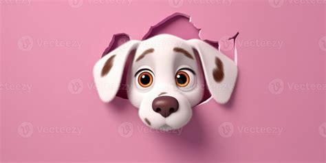 Dog cute animal clay cartoon animation, 26199175 Stock Photo at Vecteezy