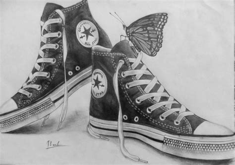 50 Shoes Drawing Ideas | Shoes drawing, Shoes, Converse high top sneaker