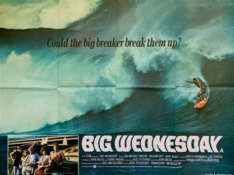 Original Big Wednesday Movie Poster - Surfing - John Milius - Gary Busey