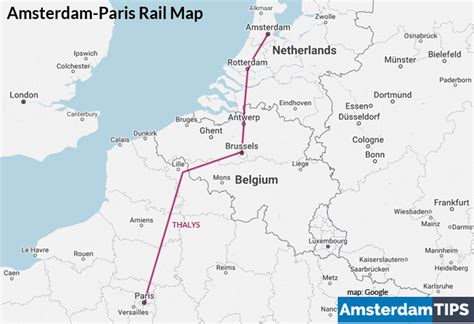 How To Travel Amsterdam to Paris by Train, Air and Coach