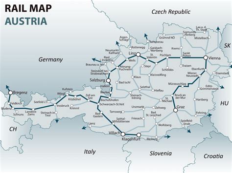 Austria By Train | Trains - Tickets - Routes | RAILWAYHERO