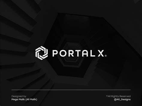 Portal logo design - Minimalistic & bold logo design by MEGA MALIK Portal Logo, Logo Design ...