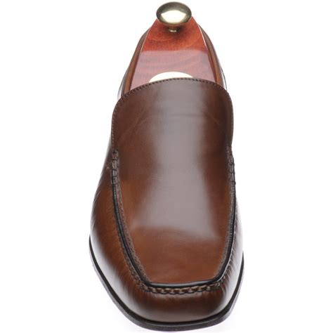 Barker shoes | Barker Moccasin Collection | Javron in Brown Calf at Herring Shoes