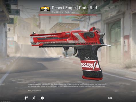 Desert Eagle | Code Red (Well-Worn), Video Gaming, Gaming Accessories ...