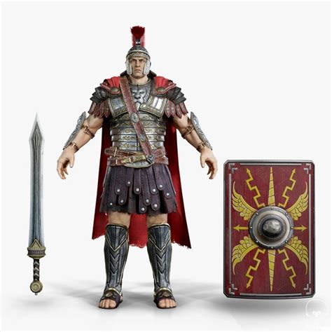 Roman Soldier 3D Models for Download | TurboSquid