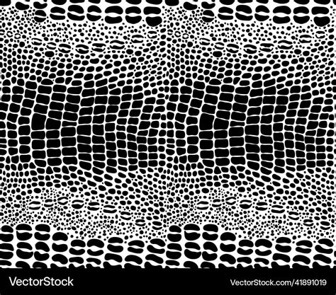 Alligator skin seamless pattern Royalty Free Vector Image