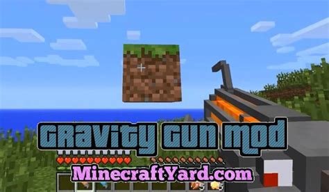 Gravity Gun Mod (1.20.5 - 1.19.4 - 1.18.2) Minecraft