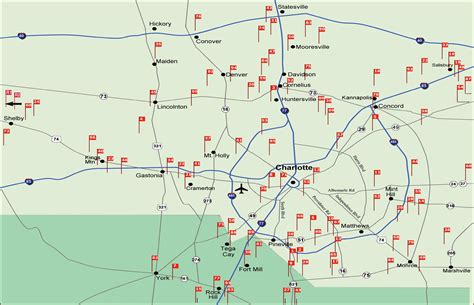 Charlotte Nc Golf Courses Map - map : Resume Examples #QJ9e31gVmy