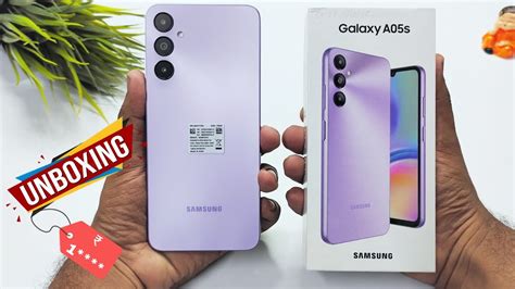 Samsung Galaxy A05s Unboxing & Review | Purple Colour 🔥🔥🔥 - YouTube