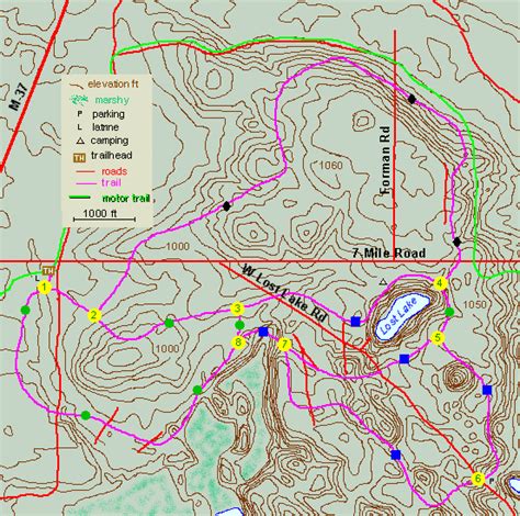 Pine Valley Pathway Map and Guide