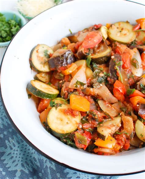 Ratatouille Pappardelle - A Cedar Spoon