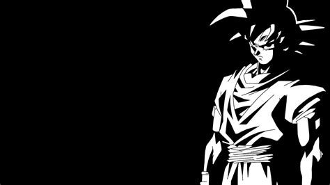 Black and White Goku Wallpapers - Top Free Black and White Goku Backgrounds - WallpaperAccess