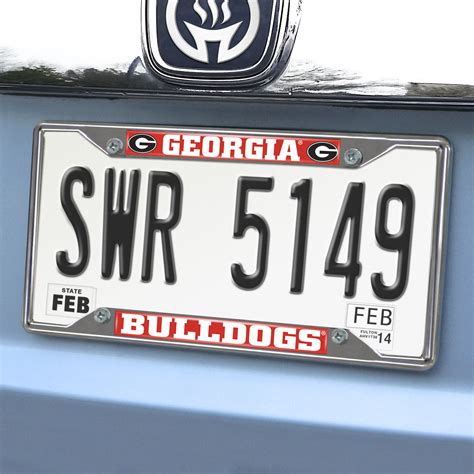 Georgia License Plate Frame | Fanmats - Sports Licensing Solutions, LLC