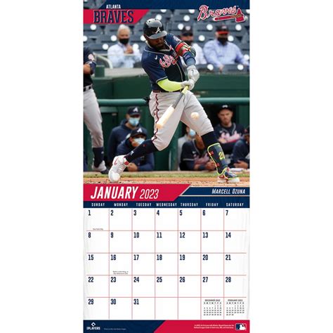 Braves Promotions Calendar - Printable Word Searches