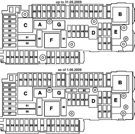 Mercedes-Benz C-Class W204 (2007-2014) Fuse Diagram • FuseCheck.com