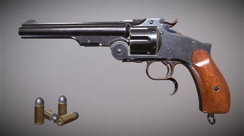 Smith & Wesson Model 3 "Russian" - Buy Royalty Free 3D model by Wallerion [357308b] - Sketchfab ...