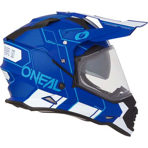 Oneal 2020 Sierra 2 Comb Blue/White Dual Sport Helmet at MXstore