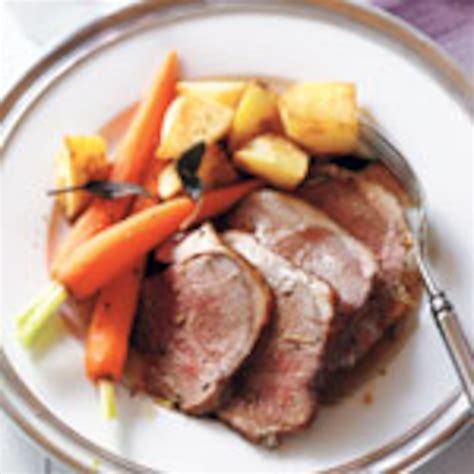 Roast Leg of Lamb with Red Wine Jus | Canadian Living