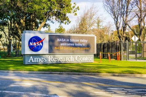 Display Located at the Entrance To NASA Ames Research Center Editorial ...